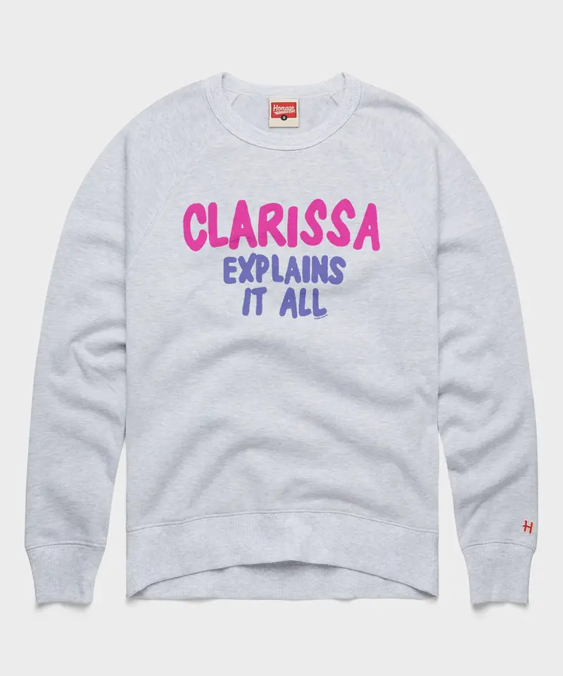 Clarissa Explains It All Crewneck 1