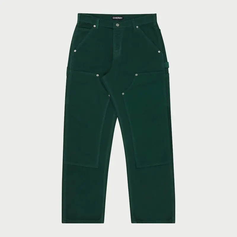 Classic Canvas Double Knee (Green) 1