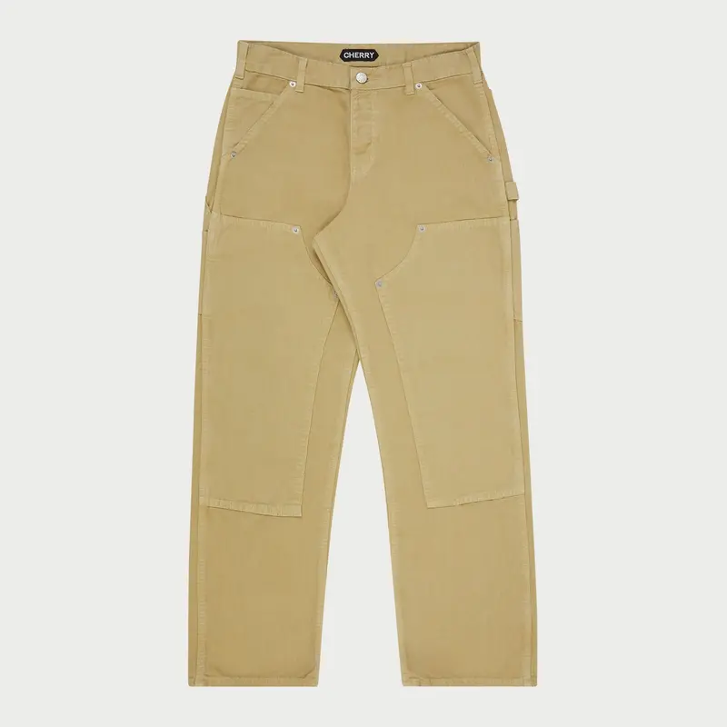 Classic Canvas Double Knee (Tan) 1