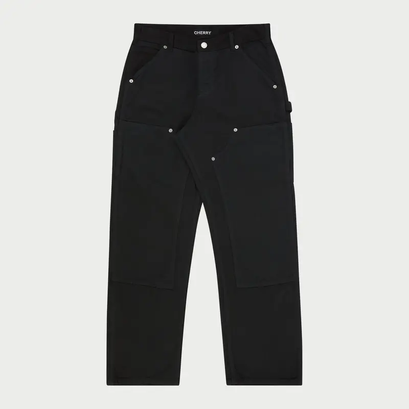 Classic Canvas Double Knee (Vintage Black) 1