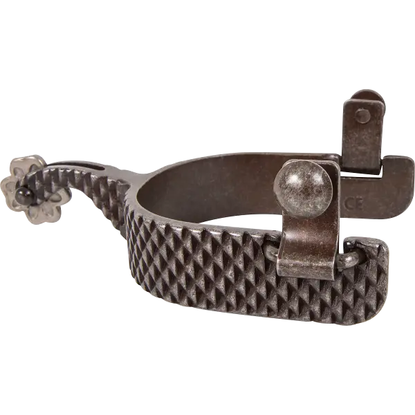 Classic Equine 1" Band Rasp Cowboy Series Spur 1