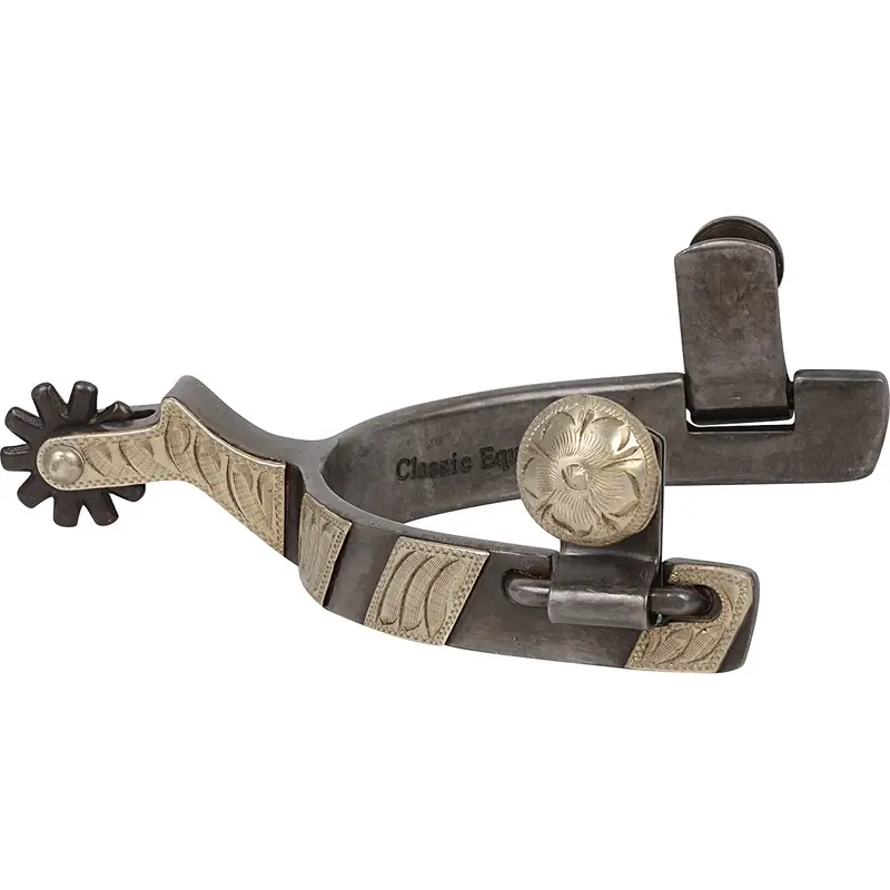 Classic Equine Cowboy Spur 3/4-Inch Band W/Chap Guard 1