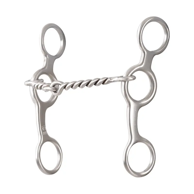 Classic Equine Performance Ring Gag With Twisted Wire 1