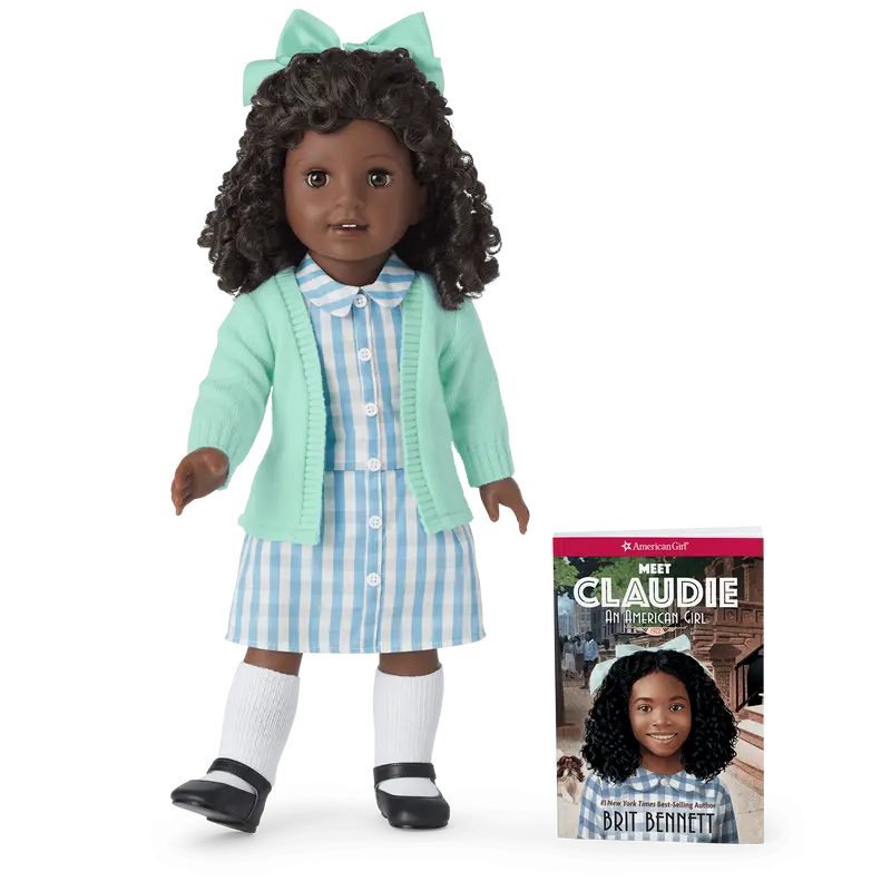 Claudie™ 18-Inch Doll & Book (Historical Characters) 1