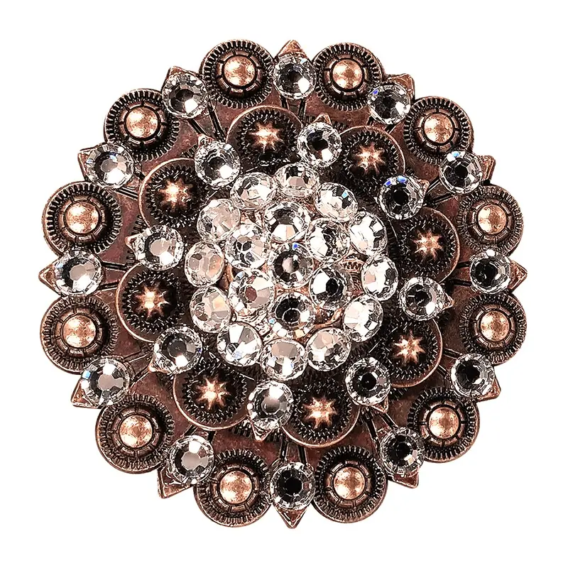 Clear Copper Berry Jacket European Crystal 1