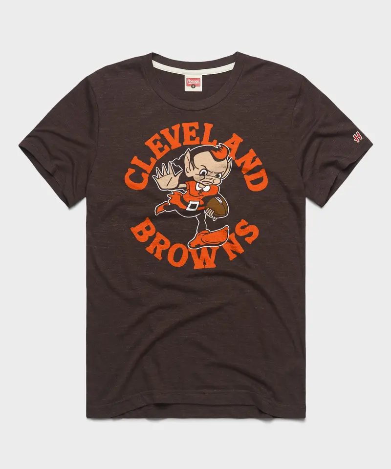 Cleveland Browns Brownie Stiff Arm 1
