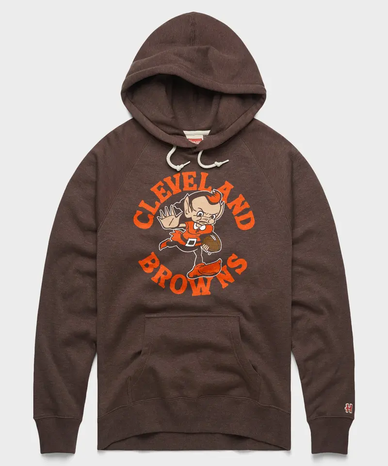 Cleveland Browns Brownie Stiff Arm Hoodie 1