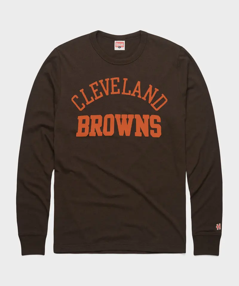Cleveland Browns Classic Long Sleeve Tee 1