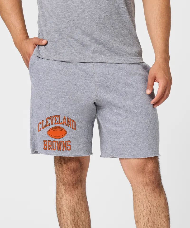 Cleveland Browns Gridiron Sweat Shorts 3