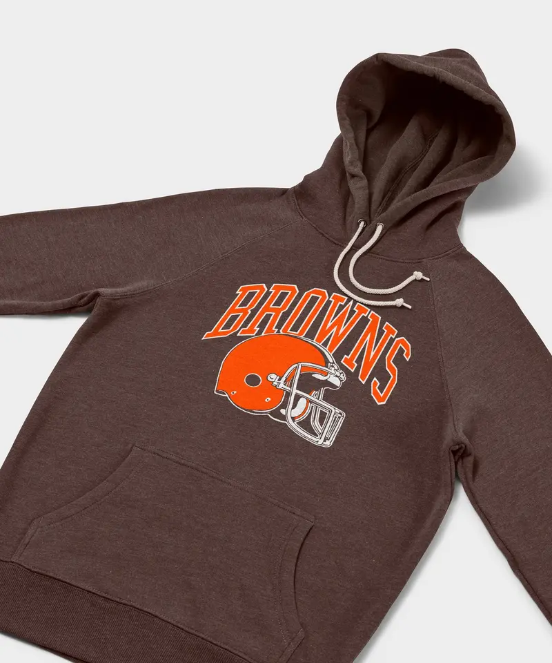 Cleveland Browns Helmet Retro Hoodie 2