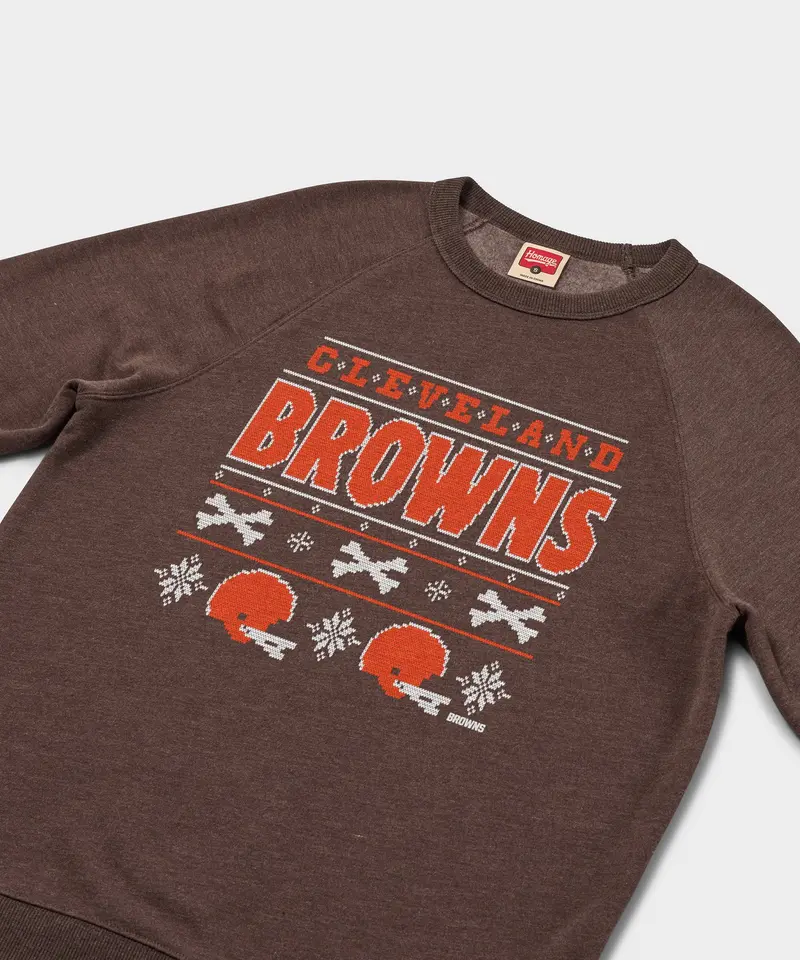 Cleveland Browns Holiday Crewneck 2