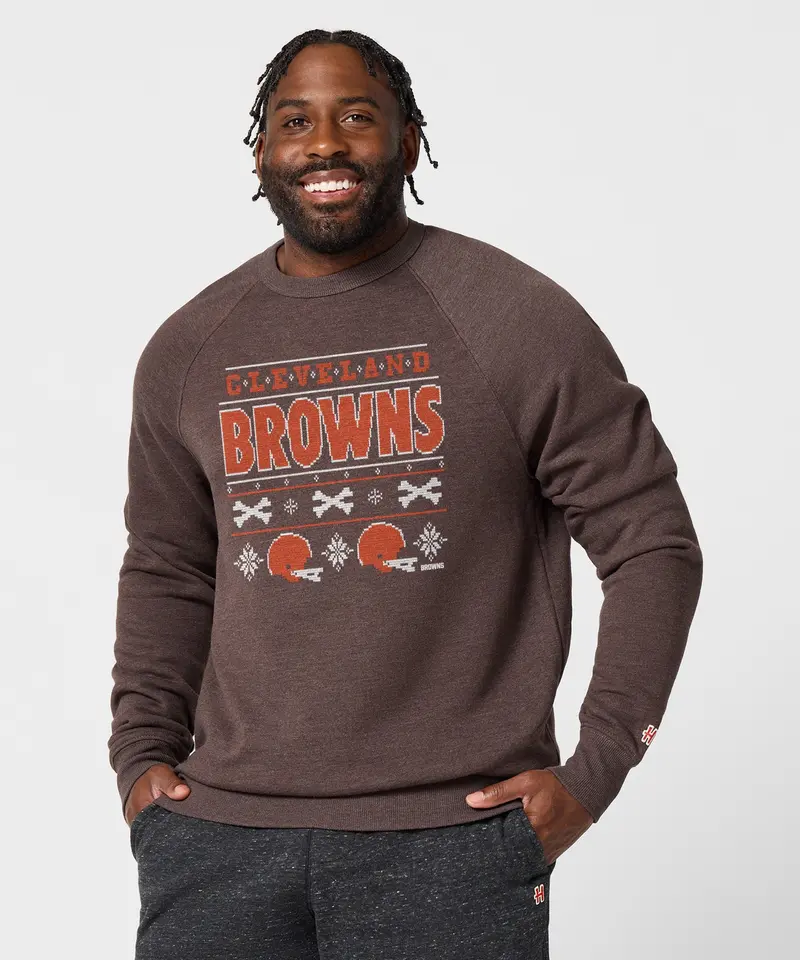 Cleveland Browns Holiday Crewneck 3