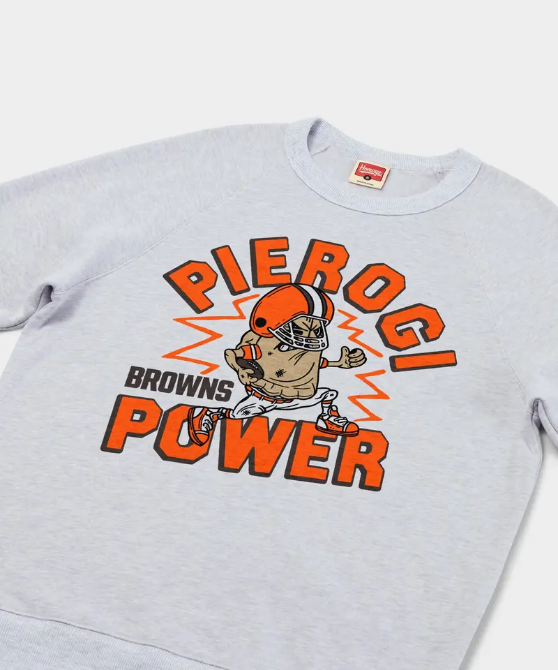 Cleveland Browns Pierogi Power Crewneck 2