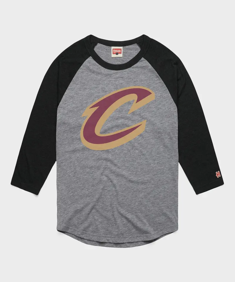 Cleveland Cavaliers Logo Raglan 1