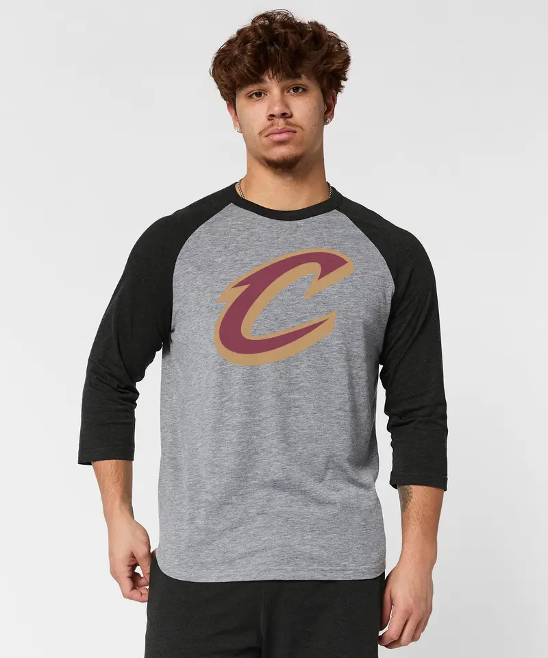 Cleveland Cavaliers Logo Raglan 3