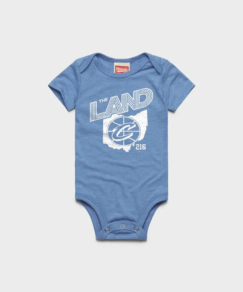 Cleveland Cavaliers Ohio City Edition 2024 Baby One Piece 1