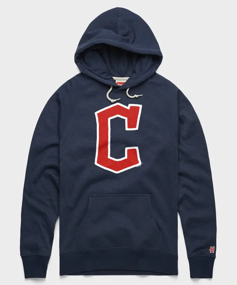 Cleveland Guardians Cap Logo '22 Hoodie 1
