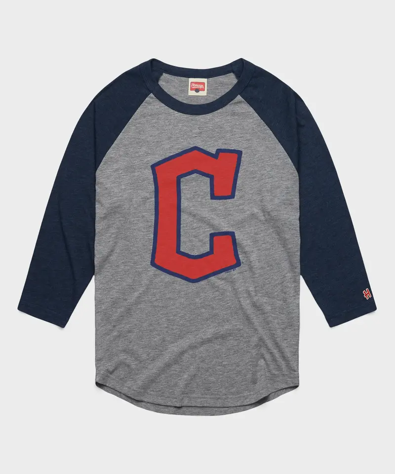 Cleveland Guardians Cap Logo '22 Raglan 1