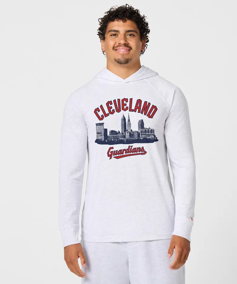Cleveland Guardians Skyline Lightweight Hoodie 3