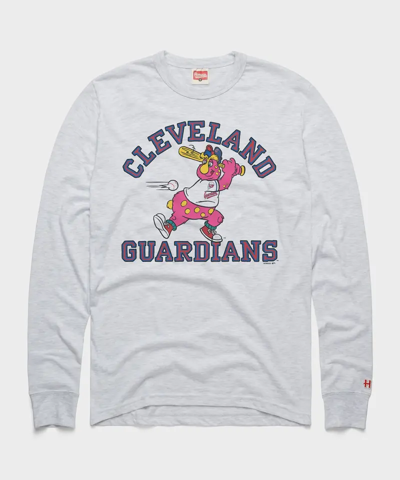 Cleveland Guardians Slider Long Sleeve Tee 1