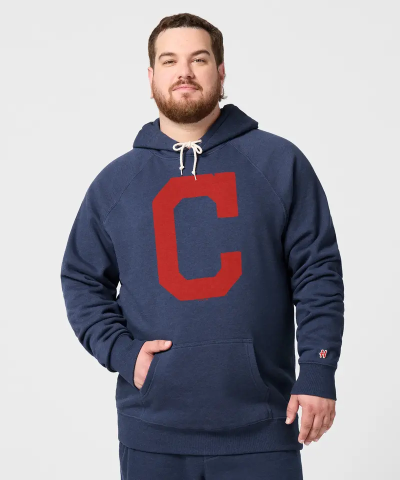 Cleveland Indians Cap Logo '08 Hoodie 3