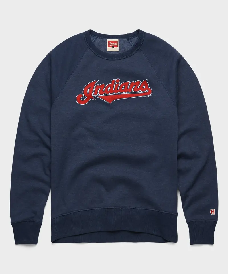 Cleveland Indians Jersey Logo '94 Crewneck 1