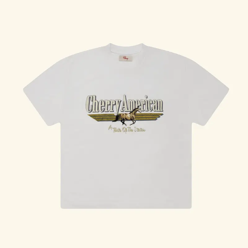 Coast To Coast Boxy T-Shirt (Vintage White) 1