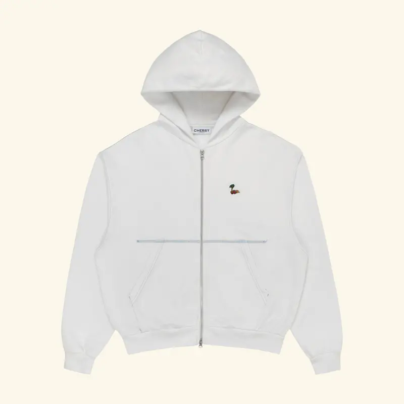 Cobra Zip-Up (White) 1