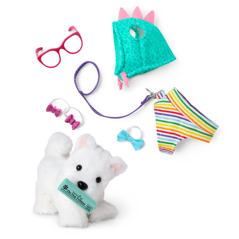 Coconut Chip™ Dog For 18-Inch Dolls & Fancy Pet Fashion Accessories 1