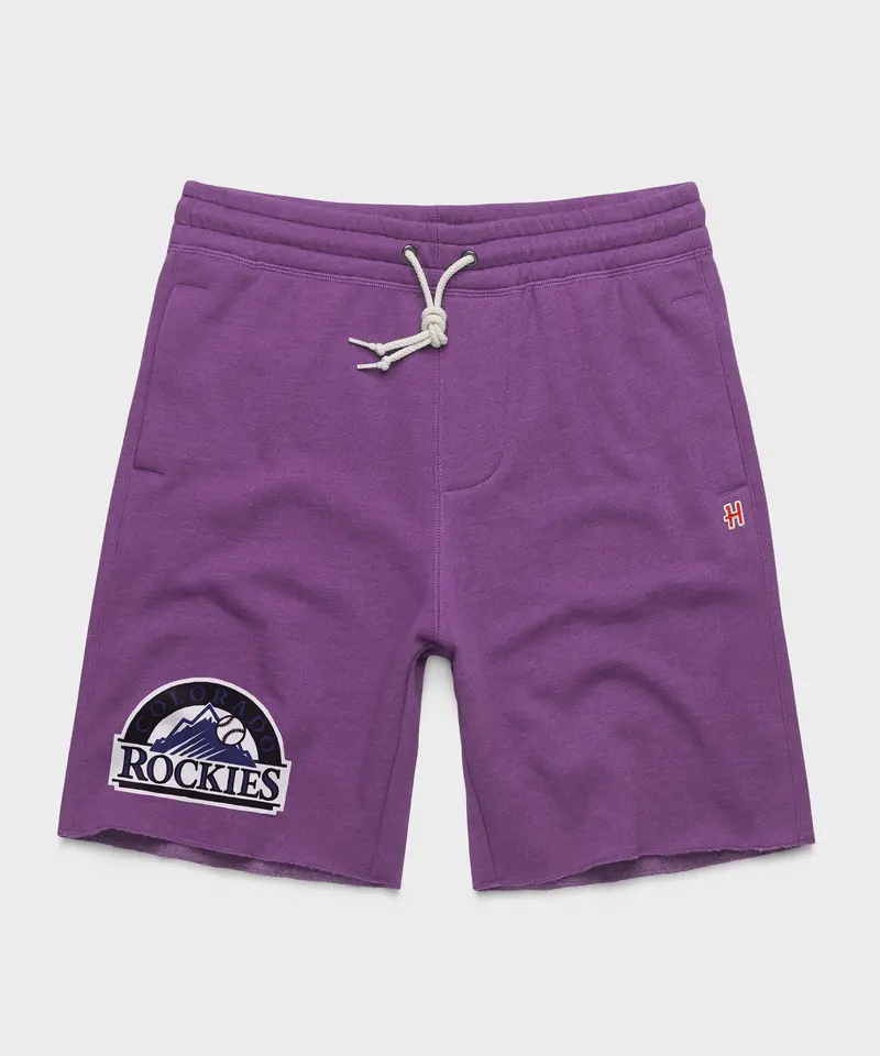 Colorado Rockies '93 Sweat Shorts 1