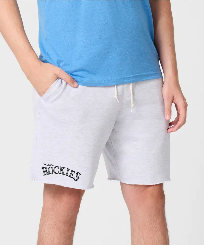 Colorado Rockies Jersey Logo '17 Sweat Shorts 3
