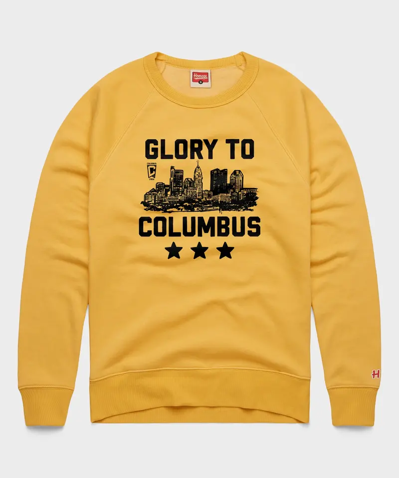 Columbus Crew Glory To Columbus Skyline Crewneck 1