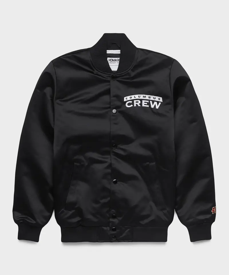 Columbus Crew Heavyweight Satin Jacket 1