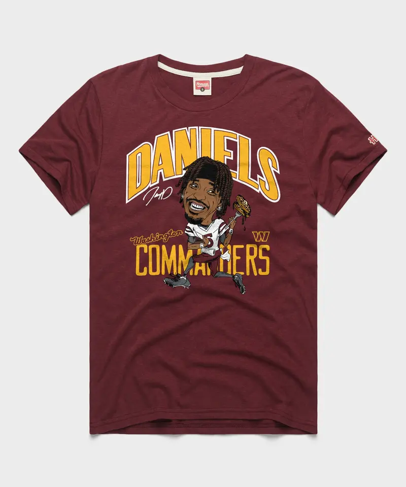 Commanders Jayden Daniels Signature Waffles 1