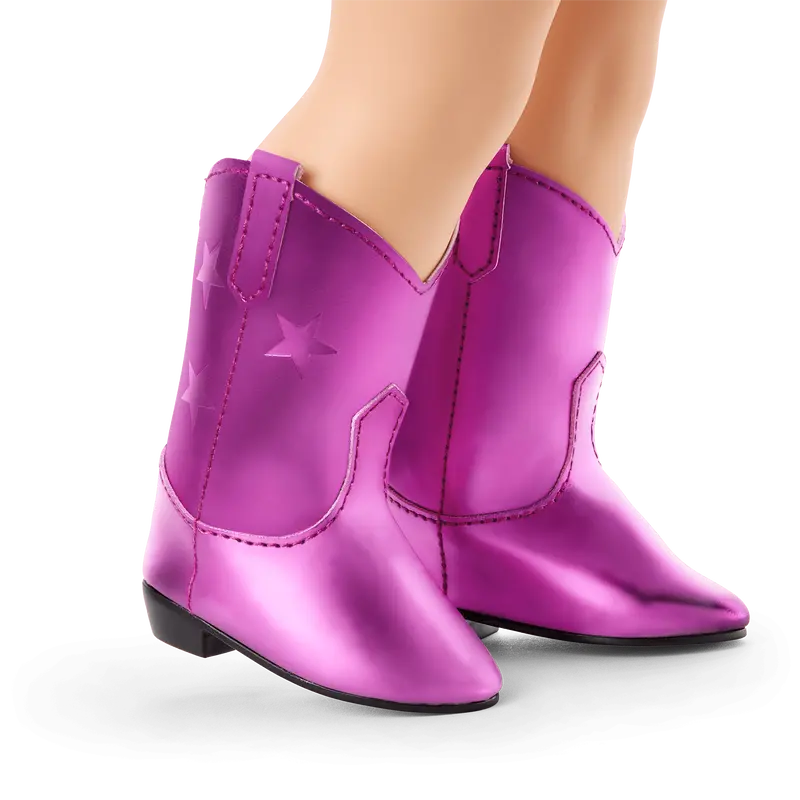 Confident Cowgirl Boots For 18-Inch Dolls 2