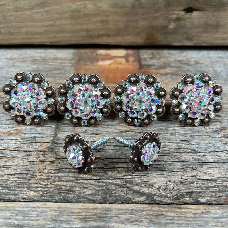 Copper Ab Saddle Conchos 1