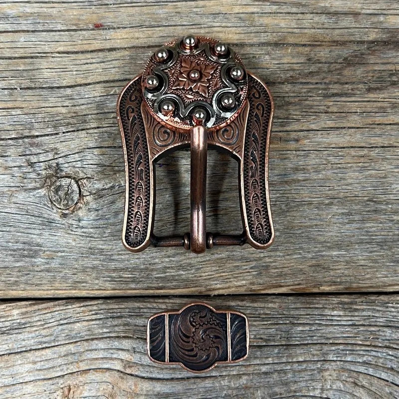 Copper Dots Western Concho W184 7
