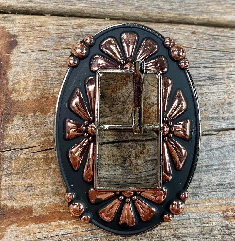Copper Flower Buckle W196b 1