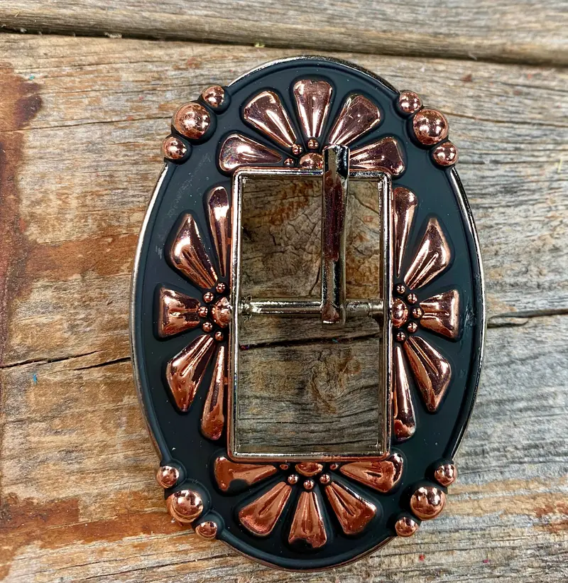 Copper Flower Western Concho W196 5