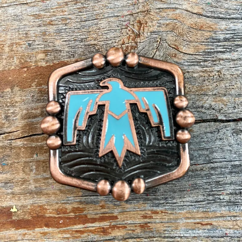Copper Thunderbird Western Concho W116 3