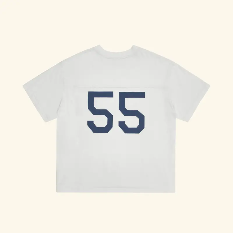 Cotton Football Boxy Jersey (Vintage White) 1