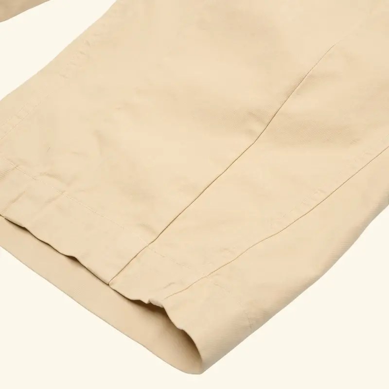 Cotton Twill Parachute Pant (Beige) 4