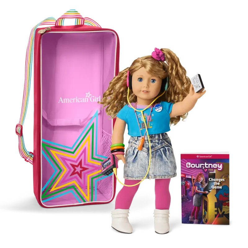Courtney™ 18-Inch Doll, Book, Accessories & Doll Carrier (Historical Characters) 1