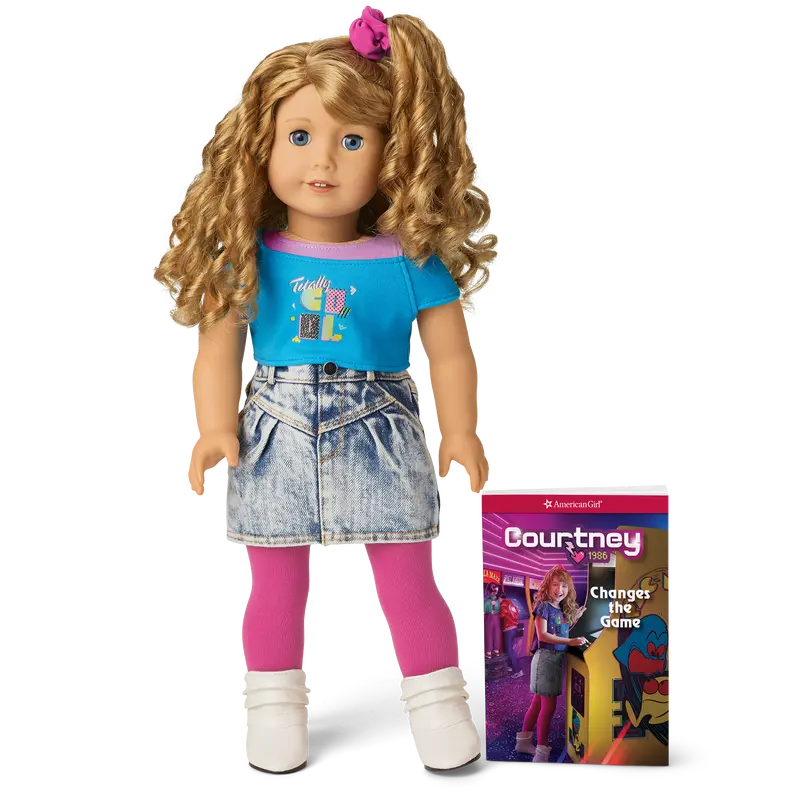 Courtney™ 18-Inch Doll & Book (Historical Characters) 1