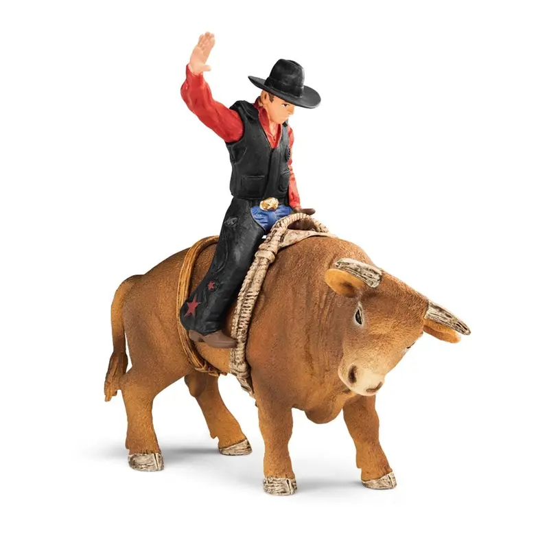 Cowboy With Bull 1