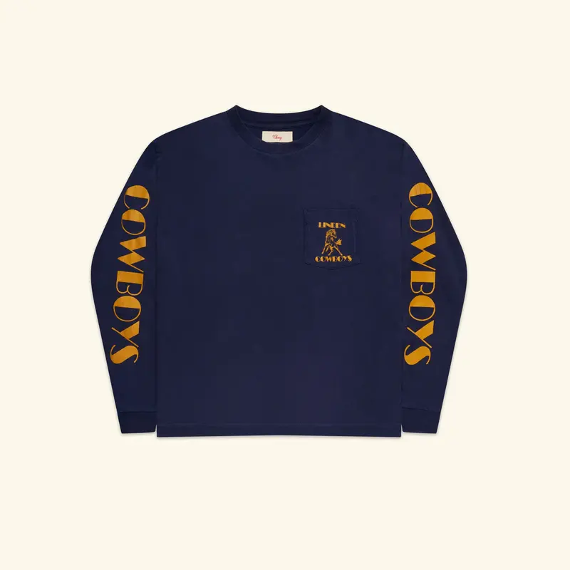 Cowboys Longsleeve Pocket T-Shirt (Midnight) 1