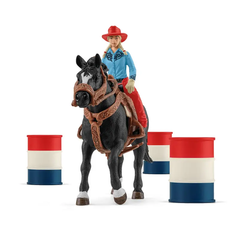 Cowgirl Barrel Racing Fun 1