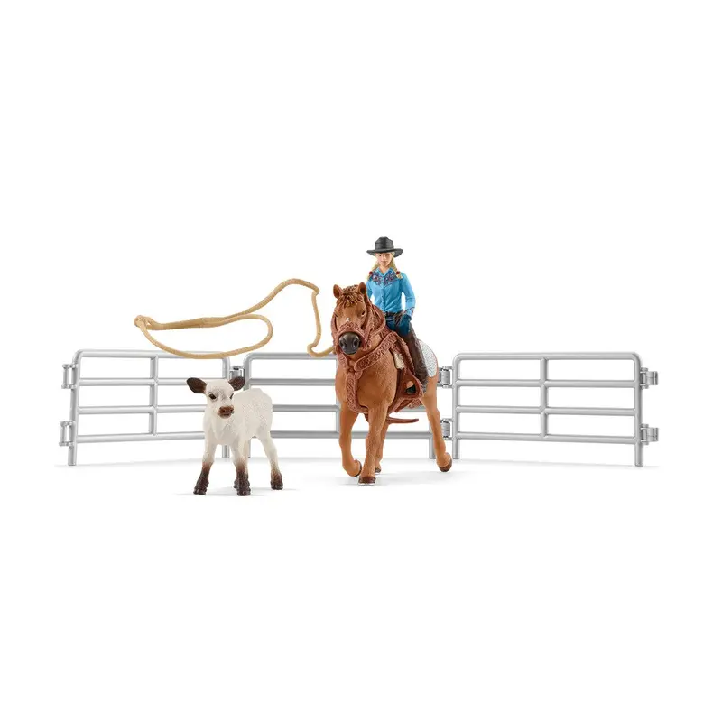 Cowgirl Team Roping Fun 1
