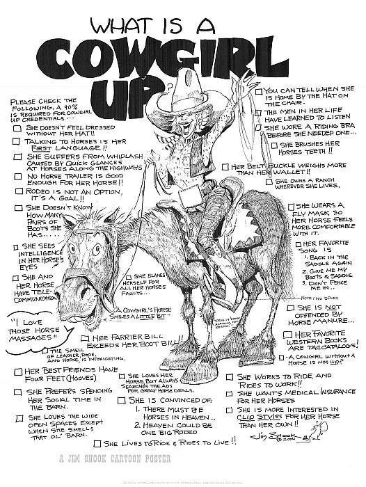 Cowgirl Up Poster 1