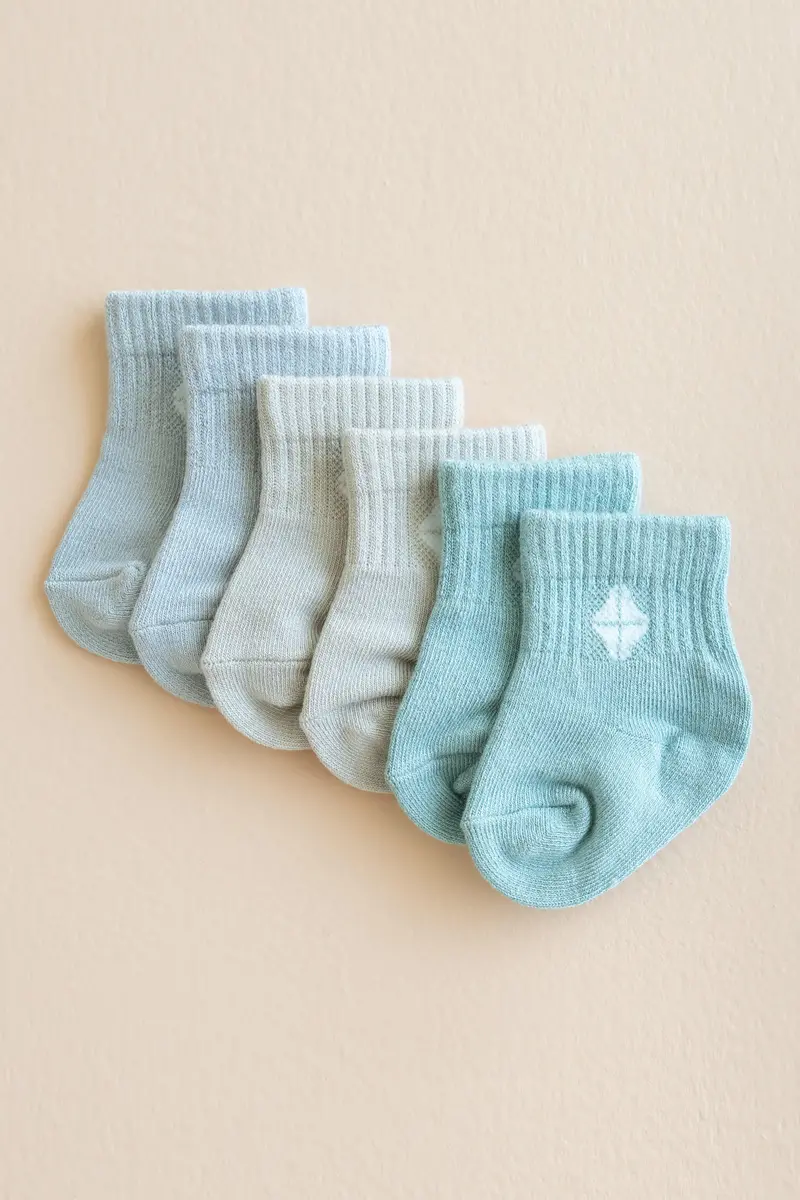 Crew Socks Combo 3-Pack In Neutral 1